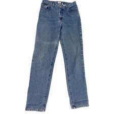 CK Calvin Klein Classic 5 Pkt Jeans Size 10 Blue Stone Wash Vintage 90's