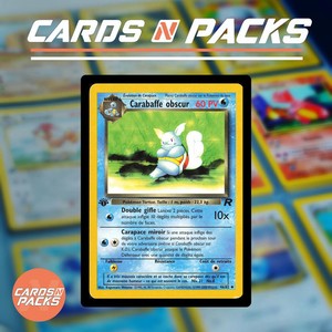Carte Pokemon Carabaffe obscur 46/82 Team Rocket Edition 1 Exc.