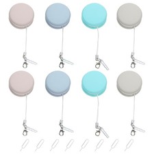 8Pcs Screen Cleaners Blue Khaki Pink Green Phone Screen Cleaning Wipes