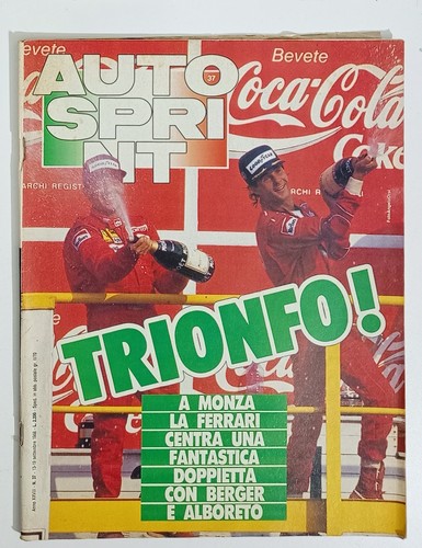 94413 Autosprint 1988 bis XXVIII n 37 - Volkswagen Corrado / Vectra General Motors