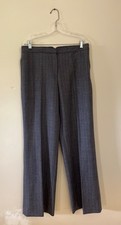Jones New York Collection Womens Size 12 Dark Grey Stretch Dress Pants