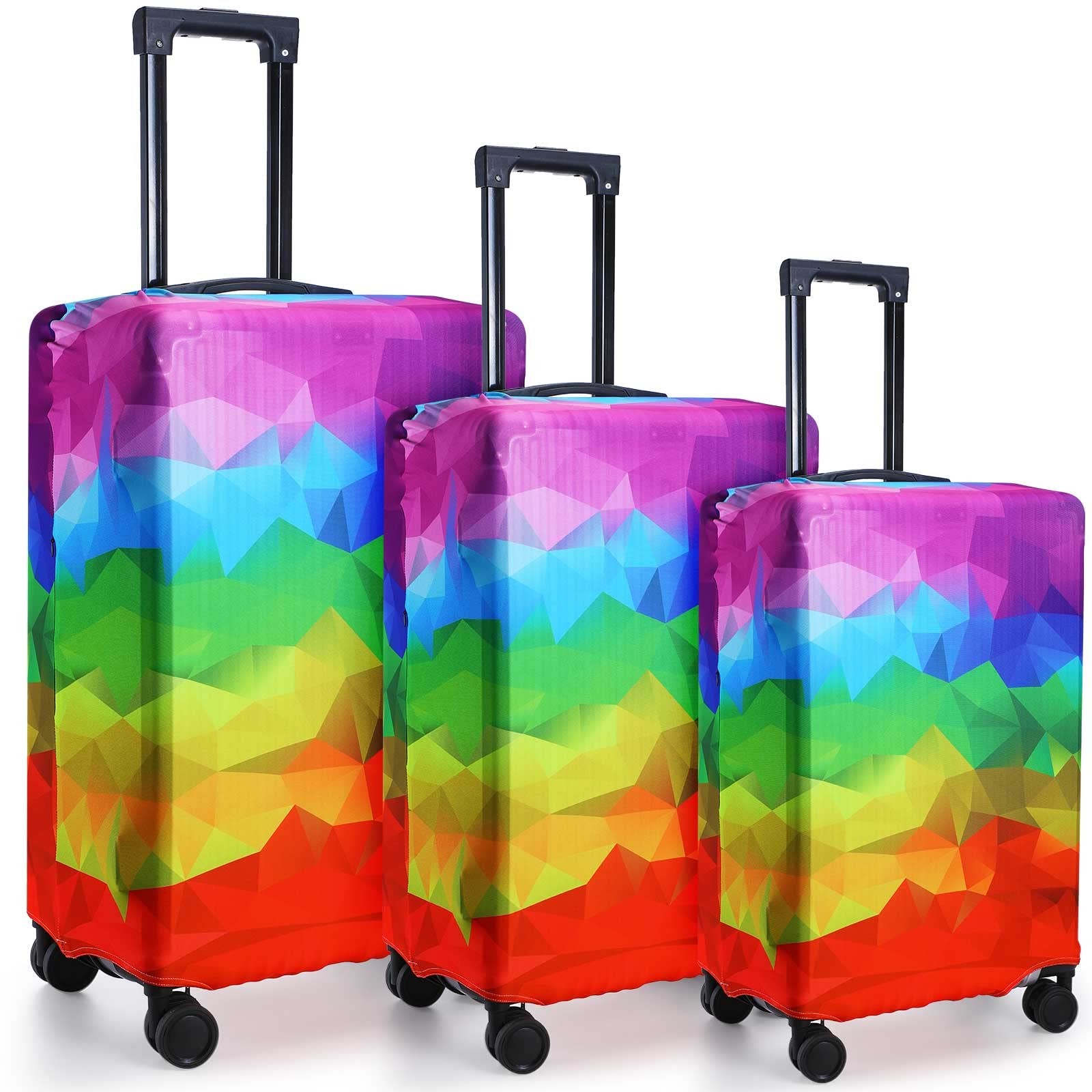 Cover Set - Travel Small, Medium, Large, Rainbow Color