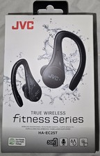 JVC HA-EC25T-B True Wireless Fitness Earbuds Black   New Sealed In Box