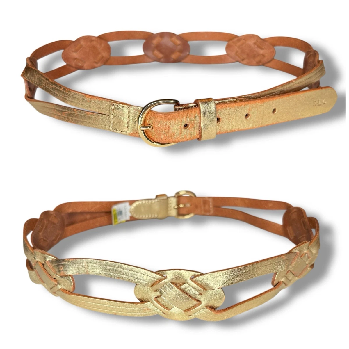 Lauren Ralph Lauren Size S Gold Belts for Women for sale | eBay display picture 1