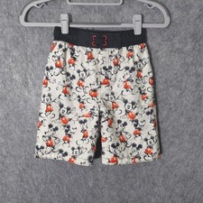 Disney Swim Trunks Kids S Mickey Mouse Elastic Waist Beach Pool Summer Shorts