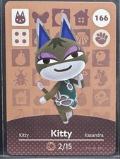 Kitty 166 Animal Crossing Series 2 - Authentic Nintendo Amiibo - New Unscanned