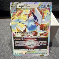 lugia vstar pokemon card CGC PRISTINE 10 Gold (Graded Card) end display Lugia VSTAR Pokemon Cards Price