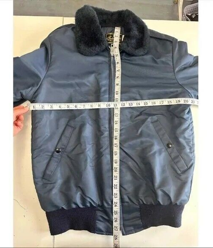 Vintage Led Zeppelin Bomber US Air Force Jacket, Timber King Size Small, Patches - Picture 14 of 16