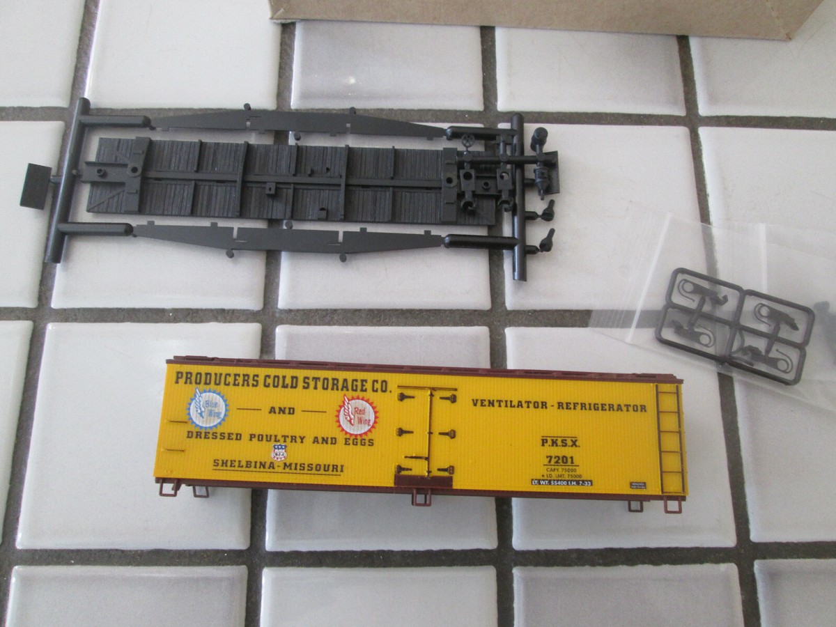 Wagon Réfrigérant MTH 40' Reefer Car - Wilson Car Lines - échelle O - 3 Rails