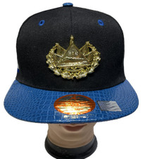 EL SALVADOR FLAG GOLD LOGO Hip Hop Snapback Cap Adjustable Baseball Hat LOT 1-12