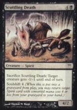 Scuttling Death - Champions of Kamigawa: #142, Magic: The Gathering Nm R155