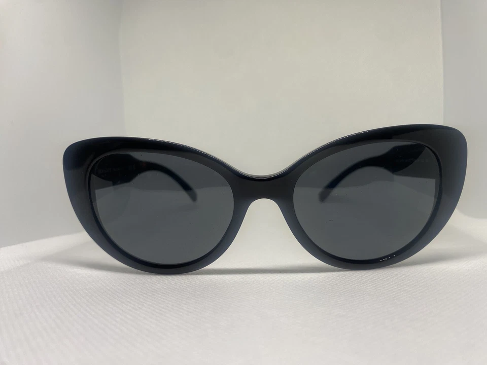 Gafas de sol Versace ojo de gato Mod. Marco 4378 GB1/87 54 mm negro y dorado Foto 2 de 4