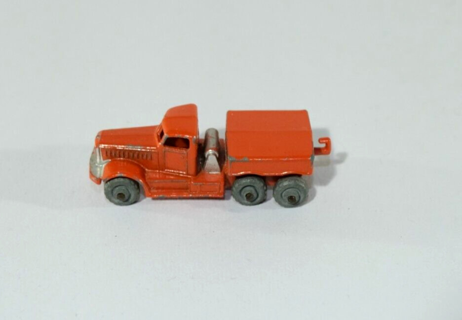 ミニカー MATCH BOX No.15 a Prime Mover Matchbox 15a, Diamond T Prime Mover - Free Price Guide & Review