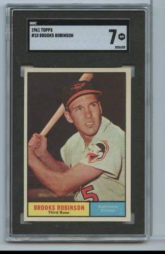 1961 Topps Brooks Robinson #10 SGC 7