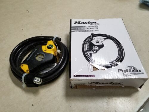 PYTHON Master Lock 6' Adjustable Locking Cable w/ 2 Keys - 8413KACBL6