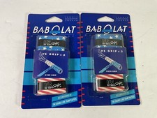 2 Packages of 3 BabOlat Tennis Badminton Squash VS Grip 07088 NEW
