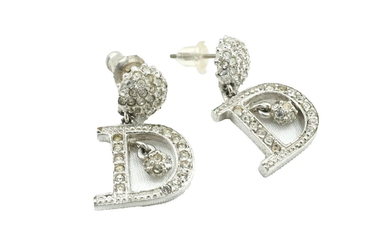 Dior Rhinestone Silver Plated Fashion Jewelry