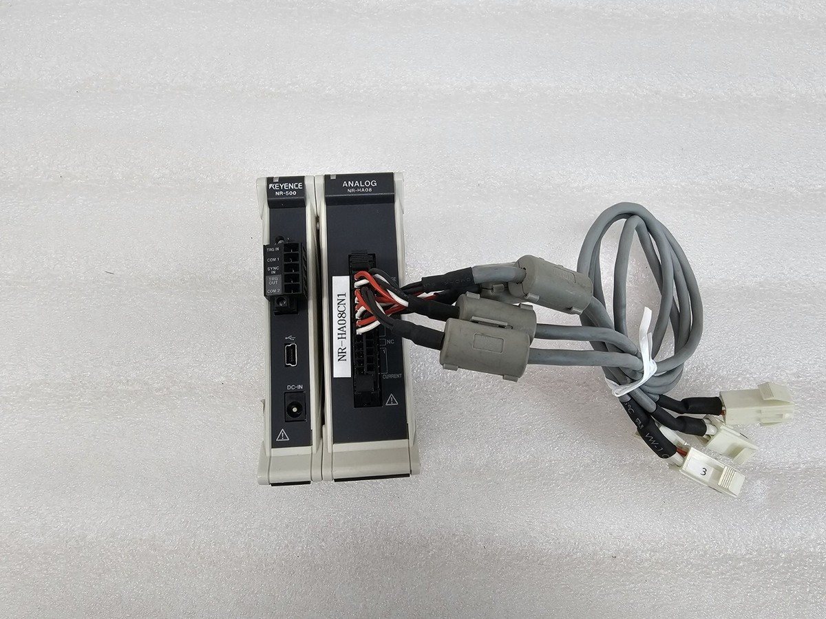KEYENCE NR-500 , NR-HA08 Data Acquisition | eBay