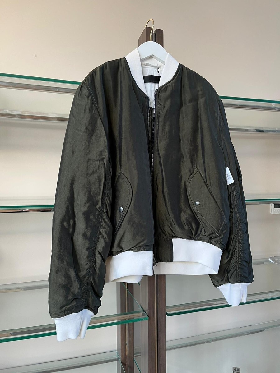 Haider Ackermann , Clasdic Bomber Jacket in Cornwalls Khaki Haider Ackermann , Clasdic Bomber Jacket in Cornwalls Khaki