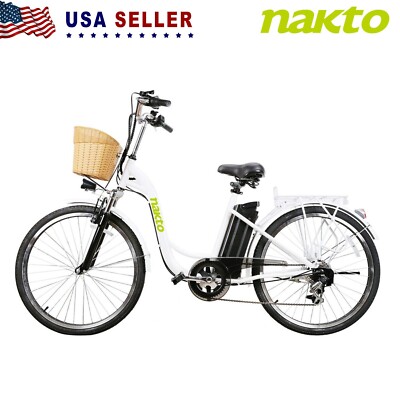nakto 350w electric bicycle Elegance Bike The Discovery has a newly upgraded 600W peak rear hub motor with 45Nm of torque and a 48V 10Ah battery NAKTO Camel Step-Thru 36V/10Ah 250W/350W