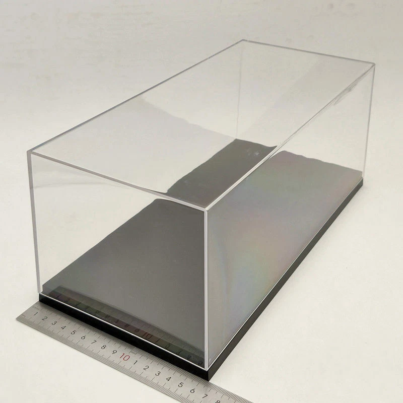 Acrylic Case Display box Transparent Dustproof Gift 1:18 Scale Model Car 34cm - Image 3 of 4