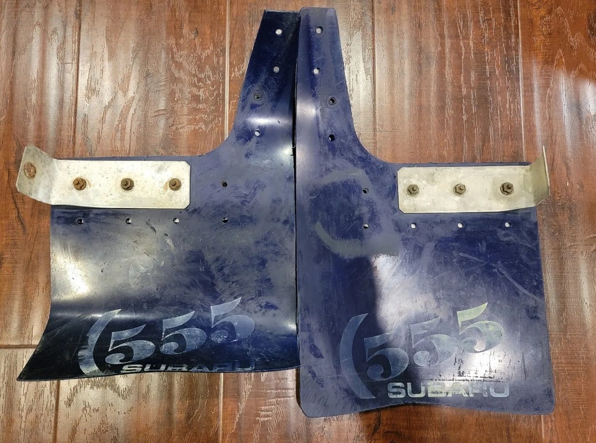 93-01 JDM Subaru Impreza WRX GC8 555 logo (limited model)Mudflap