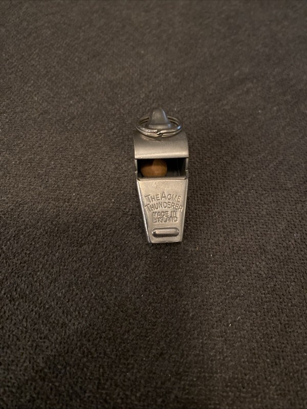 Vintage Whistle "THE ACME THUNDERER" Whistle Made In England