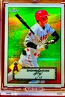 Shohei Ohtani RARE REFRACTOR INVESTMENT CARD TOPPS CHROME ANGELS MVP MINT