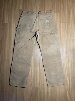 Vintage 90s Distressed Carhartt Double Knee Carpenter Work
