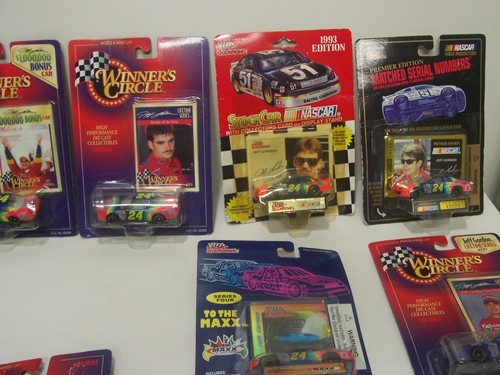 6 Vintage 1/64 Jeff Gordon #24 DuPont Action Racing Champions Diecast Cars (C) - Picture 5 of 5