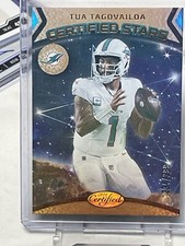 2024 Panini Certified Tua Tagovailoa Certified Stars #12 Bronze Mirror /299
