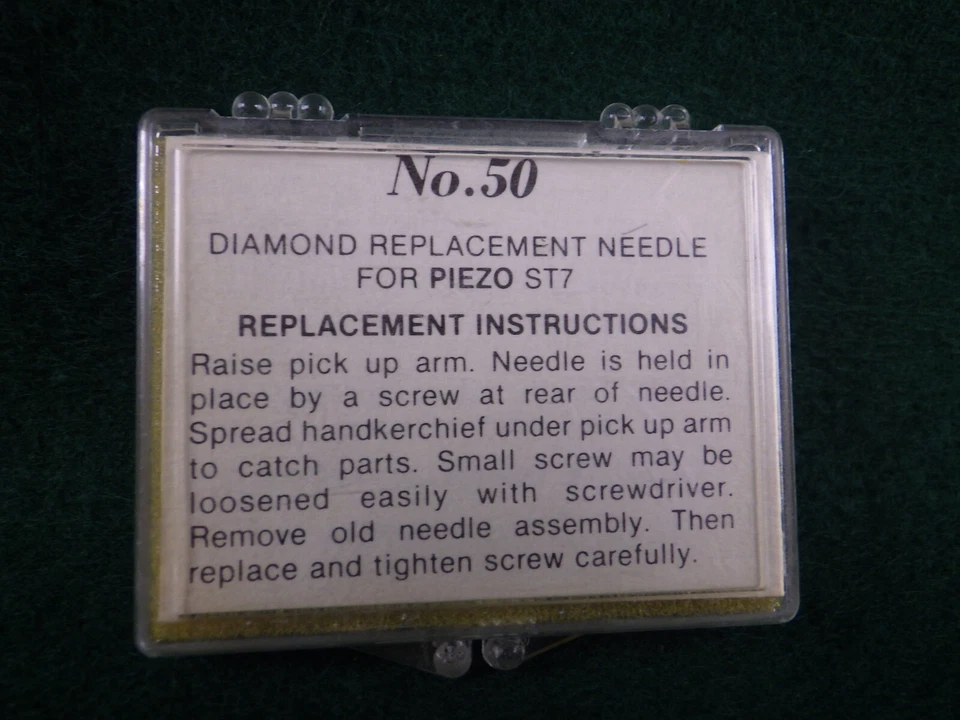 2x New Needle/Stylus Piezo ST-7 SC501 Victor E-501 Calrad 515 Cartridges 617-D7 - Image 3 of 4