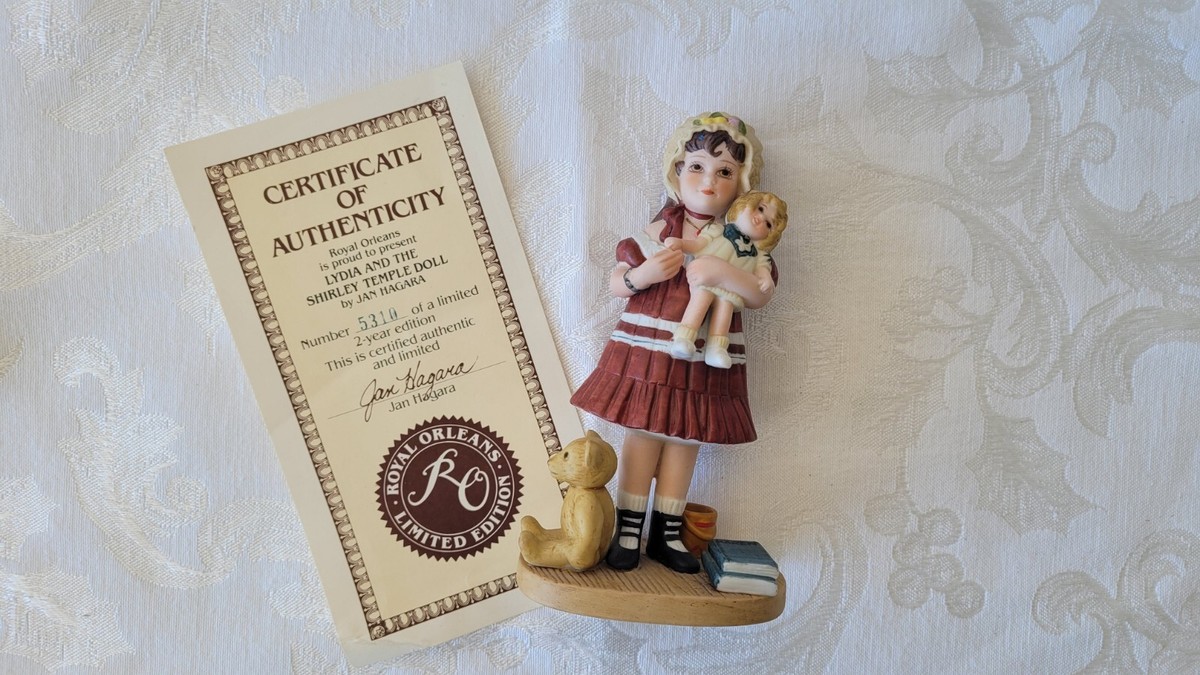 ドール  ★ Jan Hagara Jan Hagara Jean Baby Doll 15” Porcelain Figurine Limited