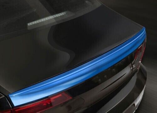 Fit For Volvo S90 2017-2021 2022 ABS Blue Rear Spoiler Tail Trunk Lip Wing Bar - Foto 6 di 6