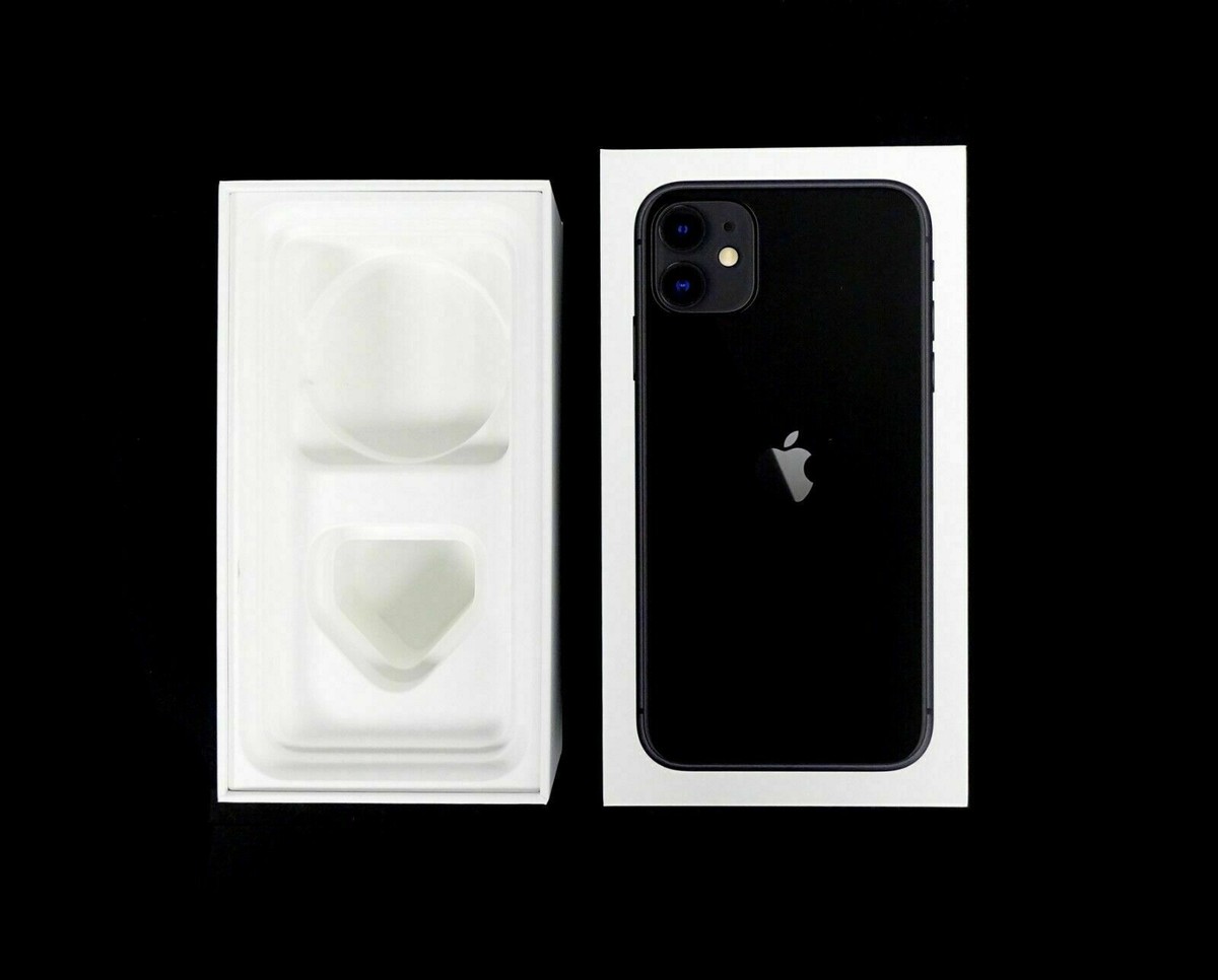 Original empty box for APPLE iPhone 11 128GB Black - With Charging