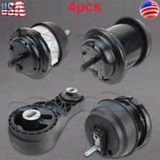 Front & Rear Hydraulic Engine Motor Mount Kit Set for Enclave Traverse Acadia