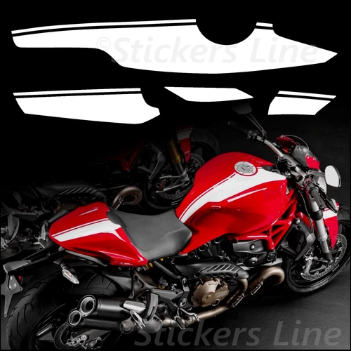 Motorcycle stickers strips Ducati monster 821 1200 strips replica monster 1200s 2015