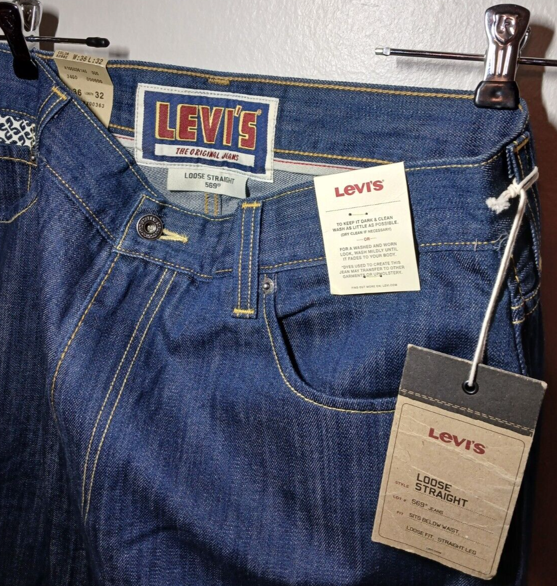 Levi’s リーバイス　569 濃紺W31 L31 y2k Levi's リーバイス 569 濃紺W31 L31 y2k Vintage LEVIS 569