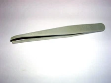 LERLOY COMPOSIT TWEEZERS # 300  CURVED TIP NEW  4.5" L USA  MADE