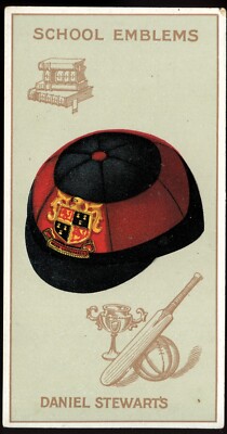 Tabakkarte,Carreras,SCHULEMBLEME,P20,XLarge,1929,Daniel Stewart,Edinburgh,17