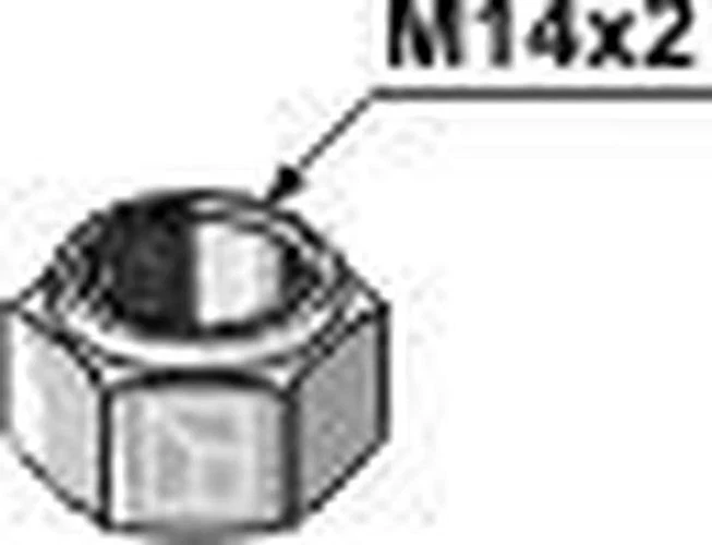 GORILLA AGRI - INDUSTRIEPARTS & SEATS Selbstsichernde Mutter - M14x2