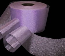 10 Yards Shimmering Pastel Purple Lavender Easter Wedding Wide Sheer Ribbon 5 5/