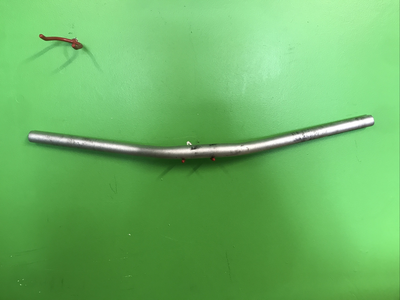 CLUB ROOST GO FAST RISER HANDLEBARS 25.4x630mm 'SILVER RETRO MTB s/47