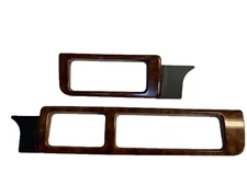 Jeep Grand Cherokee ZJ 96-98 Wood Grain Dash Trim Bezel Pair 55115116 55115117