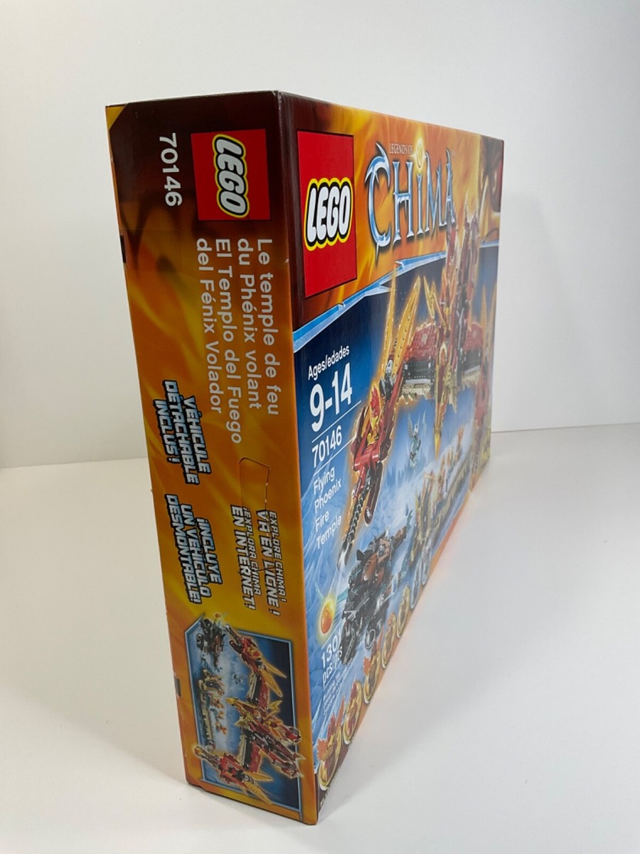 LEGO Flying Phoenix Fire Temple 70146 2014 Legends of Chima New