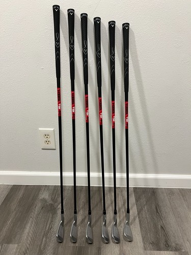 Callaway Apex 19 Iron Set 5-PW KBS TGI 60 Black Graphite Very Good - Picture 2 of 7
