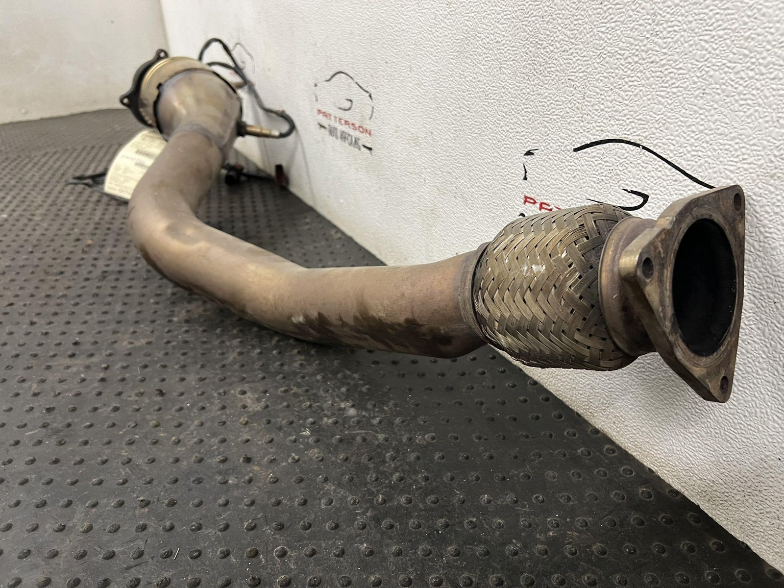 03-12 BENTLEY CONTINENTAL GT DRIVER LH EXHAUST MANIFOLD DOWN PIPE 54K 3W0253059A