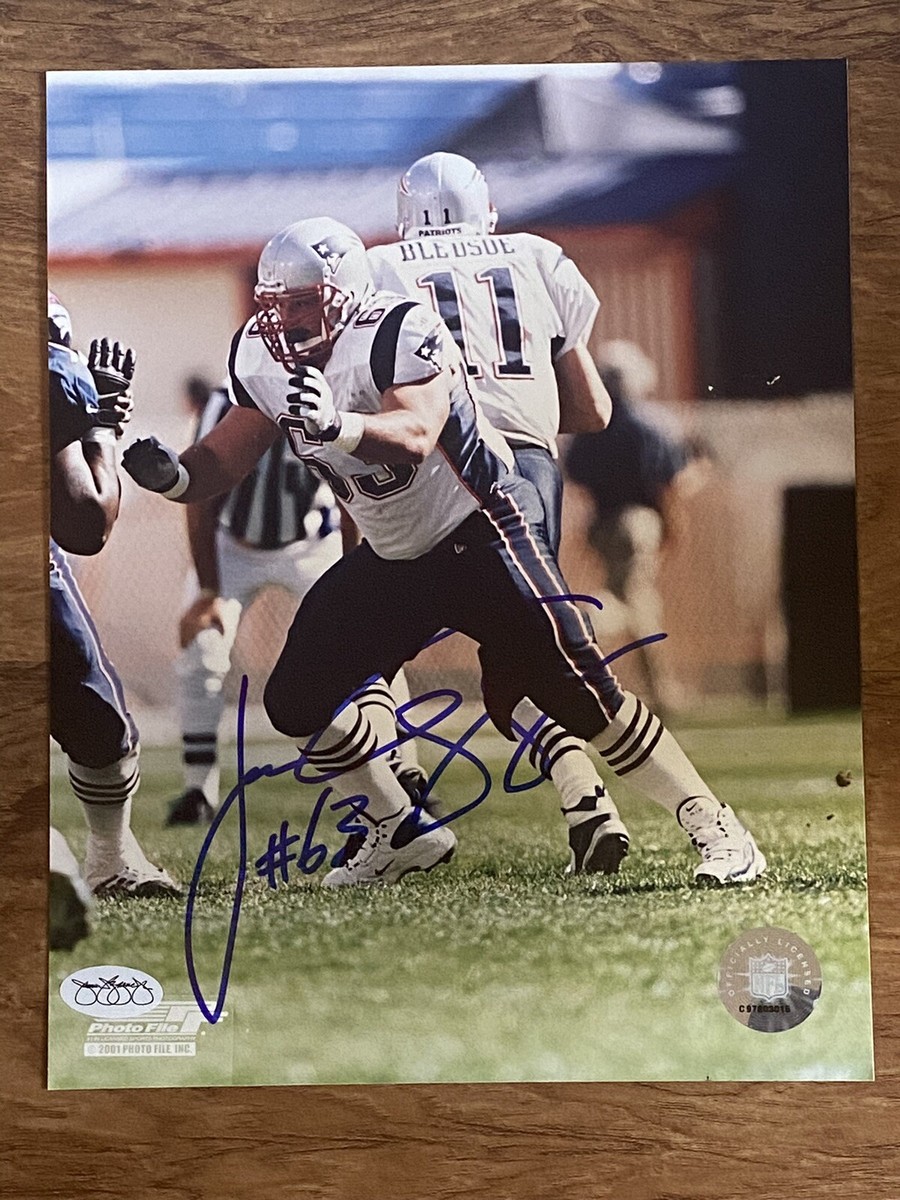 n*n様 RIZIN13 OFFICIAL POSTER / AUTOGRAPH Joe Andruzzi AUTOGRAPHED AUTO 8x10 Photo - New England Patriots
