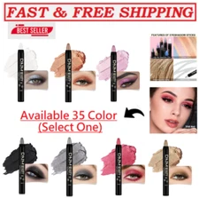 evpct Pearl White Shimmer Cream Eye Shadow Brightener Sticks Set,(Select Color)