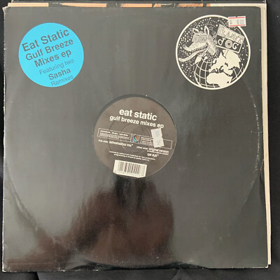 EP Eat Static   Gulf Breeze Mixes EP  - UK - 1994 -  Planet Dog   bark 002tr